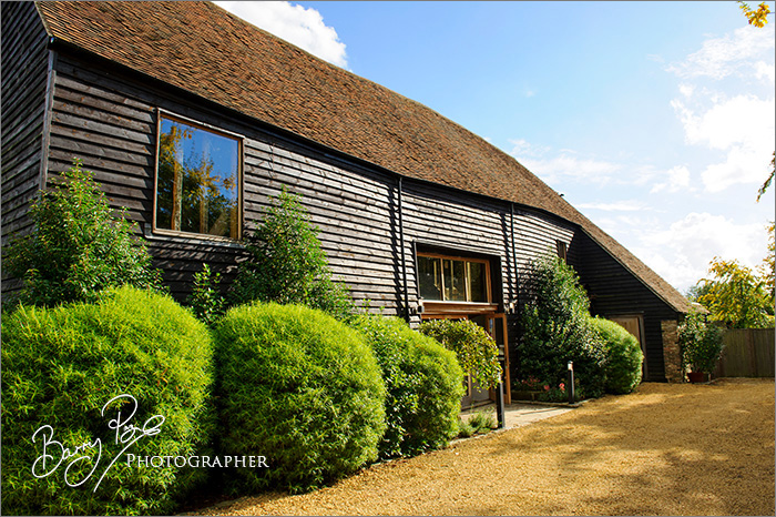 Wedding Photography at The Barn at Roundhurst by Barry Page