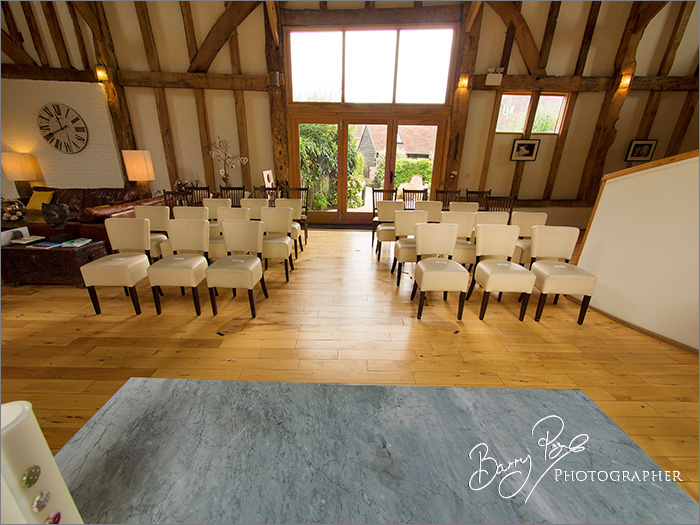 Wedding Photography at The Barn at Roundhurst by Barry Page