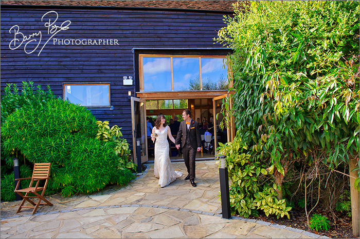 Wedding Photography at The Barn at Roundhurst by Barry Page