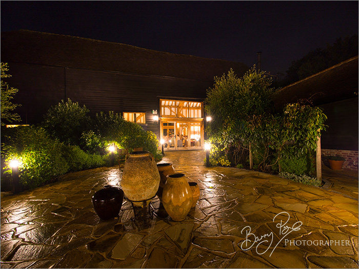 Wedding Photography at The Barn at Roundhurst by Barry Page